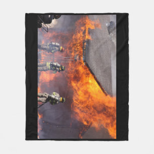 Firefighter Fleece Blanket