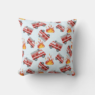 Firefighter Frenzy Cushion
