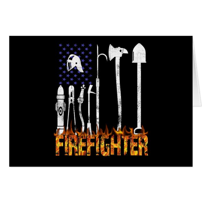 Firefighter Gift | Firefighter Lovers Gift (Front Horizontal)