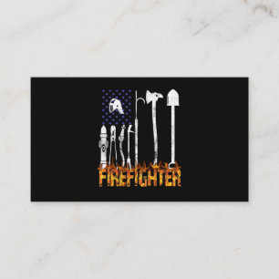 Firefighter Gift Firefighter Lovers Gift Business Card