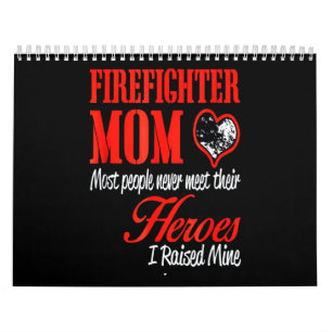 Firefighter Gift Firefighter Mum Gifts Calendar