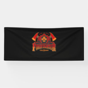Firefighter Gift For Fireman Or Woman Banner