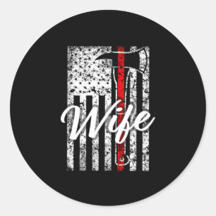 Firefighter Gift I Still Play Trucks Firefighter Classic Round Sticker