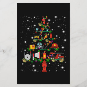 Firefighter Gift Merry Christmas Firefighter Fun Flyer