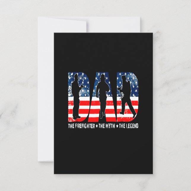 Firefighter Gift | The Firefighter The Myth (Front)