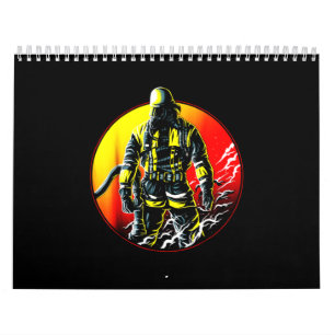 Firefighter Gift The Man Firefighter Calendar