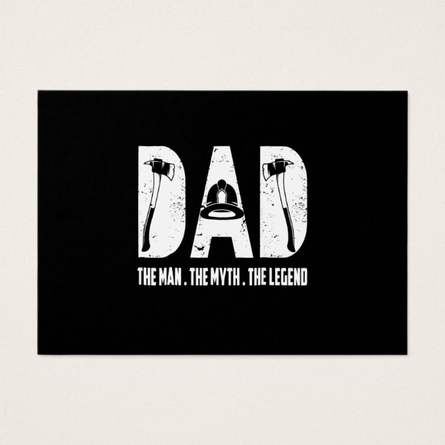 Firefighter Gift | The Man The Myth The Legend (Front)