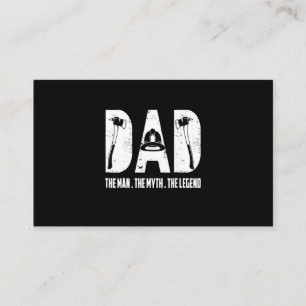 Firefighter Gift The Man The Myth The Legend Business Card