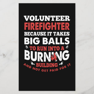Firefighter Gift   Volunteer Firefighter Flyer