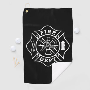 Firefighter Golf Towel