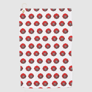 firefighter golf towel Maltese Cross