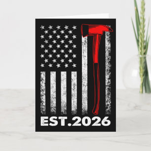 Firefighter Graduation Est 2026 Fire Academy Exam Card