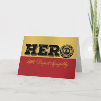 Firefighter Grunge Hero Sympathy