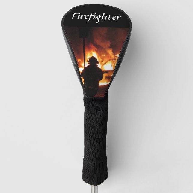 Firefighter Handline  Golf Head Cover (Front)