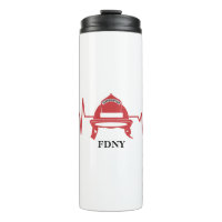 Firefighter Helmet Heartbeat Personalised 