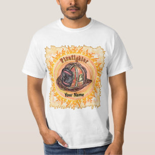 Firefighter Helmet   tshirt