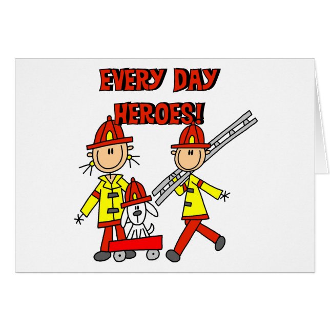 Firefighter Heroes (Front Horizontal)
