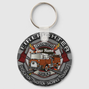 Firefighter Honour keychain