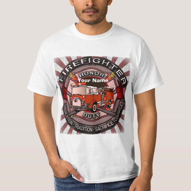 Firefighter Honour  t-shirt (Front)