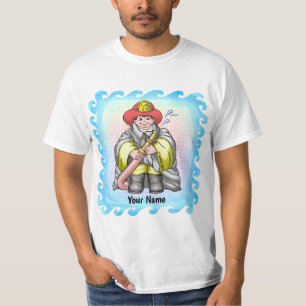 Firefighter Just Like Dad   t-shirt