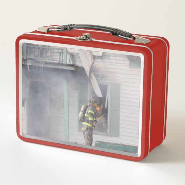 Firefighter Lunch Box (Front)