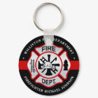 Firefighter Maltese Cross Personalised Fireman