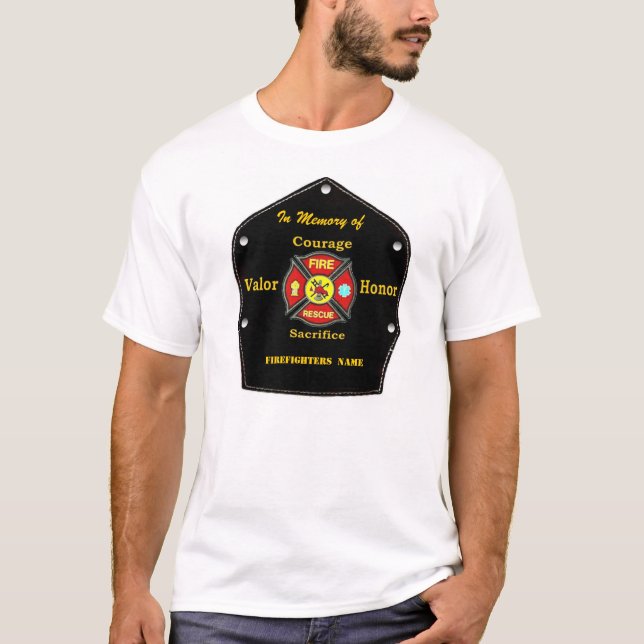 FIREFIGHTER MEMORIAL T-Shirt (Front)