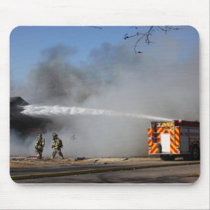 Firefighter Mouse Pad