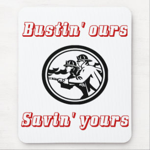 Firefighter Mouse Pad. Pad