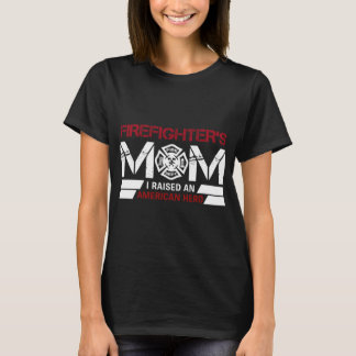 Firefighter Mum Cool Mothers Gift T-Shirt