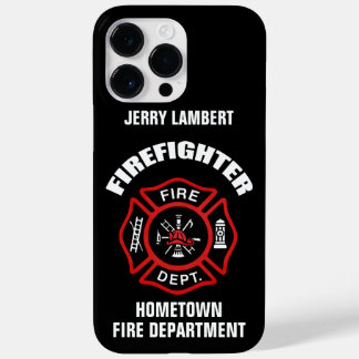 Firefighter Name Template Case-Mate iPhone 14 Pro Max Case