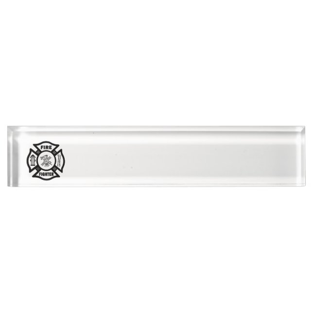 Firefighter Nameplate (Front)