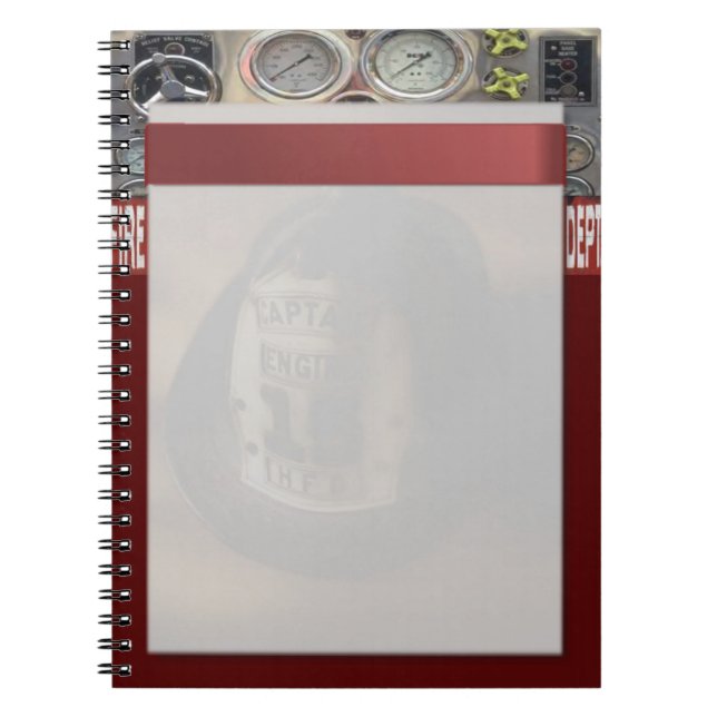 Firefighter Notebook (Front)