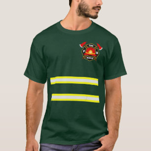 Firefighter or Fireman Costume T-Shirt