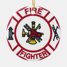 firefighter ornament