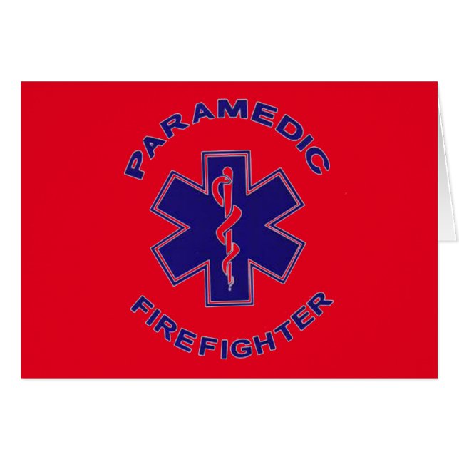 Firefighter Paramedic (Front Horizontal)