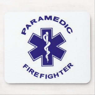 Firefighter Paramedic Mouse Pad