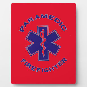 Firefighter Paramedic Plaque