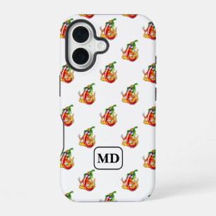 Firefighter Pepper Customisable White Thumbs-Up iPhone 16 Case