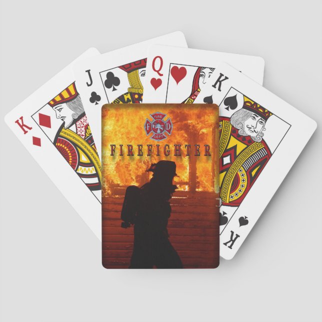 Firefighter Playing Cards (Back)