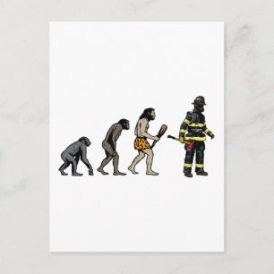 Firefighter Postcard