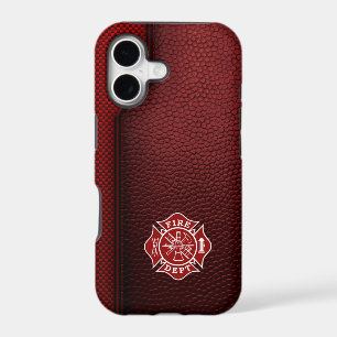 Firefighter Printed Leather