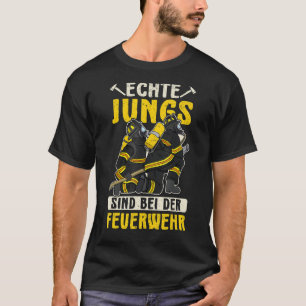 Firefighter professional save dad job saying profe T-Shirt