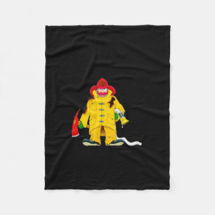 Firefighter Smoke Alarms Dont Save Lives  Fleece Blanket