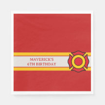 Firefighter Sound The Alarm Birthday
