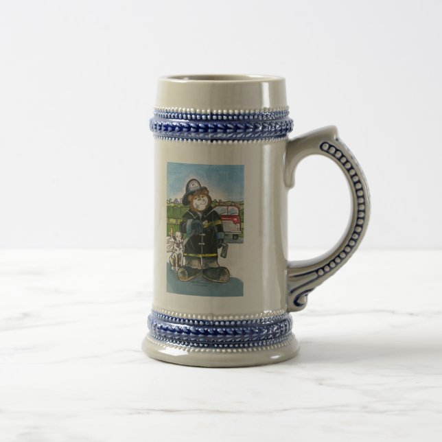 Firefighter Stein - Personalised (Right)