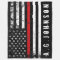 Firefighter Styled American Flag Full Custom