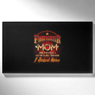 Firefighter Support - Fireman Proud Mum Name Tag