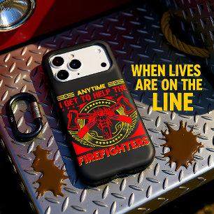 Firefighter supports  the community