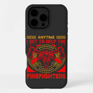 Firefighter supports the community iPhone 16 pro max case